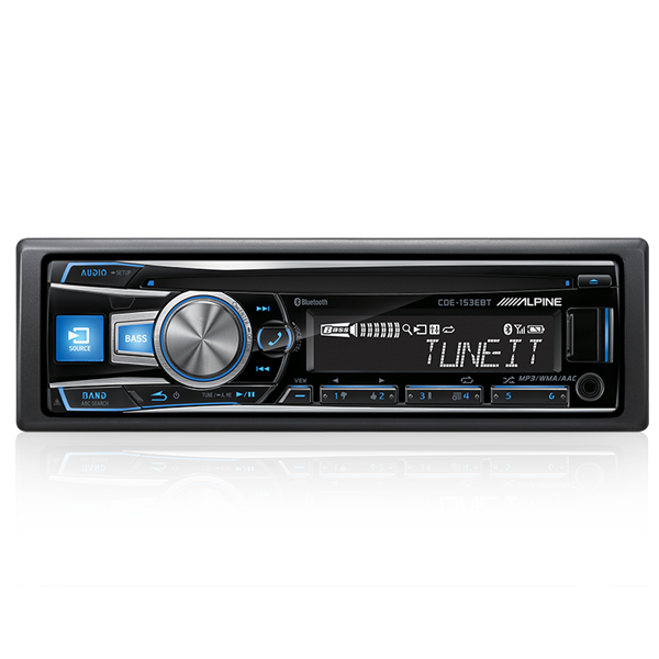 Alpine - CDE-178BT - CD RECEIVER WITH BLUETOOTH / AUX / USB - Extreme Audio  Outlet