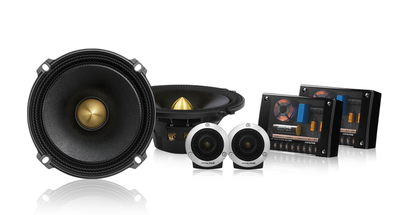 Alpine DLX-F177 6.5" Component Speakers