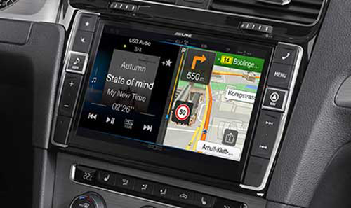 Golf-7-Navigation-One-Look-Display-X901D-G7