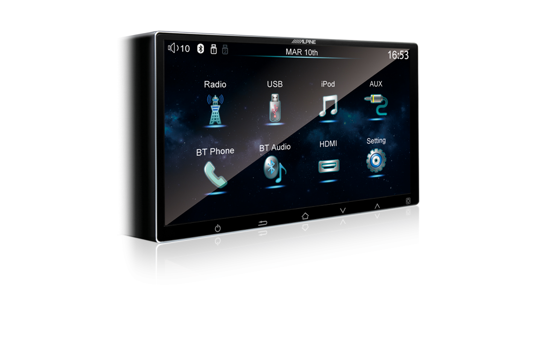 New Release! Alpine iXE-W400E Digital Media Head Unit