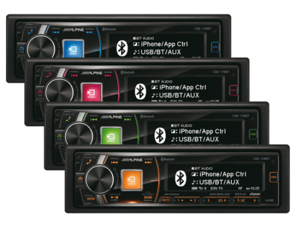 alpine cd receiver bluetooth not pairing