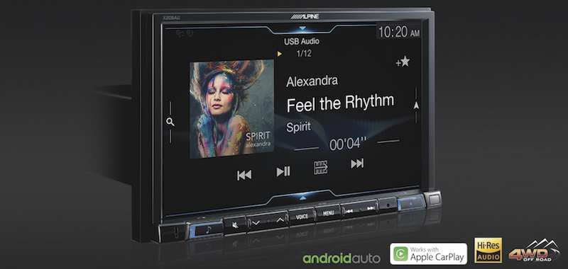 New Release!! Alpine X208AU 8″ Receiver with CarPlay + Android Auto + 4wd Navigation