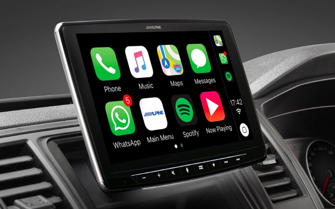 Alpine Halo9 iLX-F309E – 9inch Display 1DIN Apple CarPlay & Android Auto