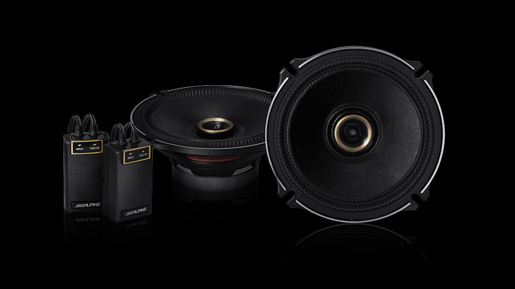 Alpine X-170C X-Premium Sound 6.5inch Coaxial Speakers